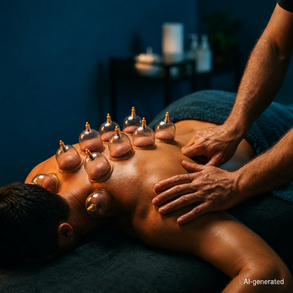 Schröpfmassage